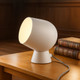 White Touch Lamp Smooth Unique Shaped 175mm 25W White Touch Lamp Smooth Unique Shaped 175mm 25W